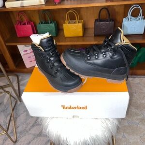 Timberland Black Kids Boots